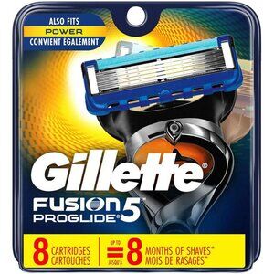 Gillette Fusion Proglide Refill Cartridges (8 Pack)